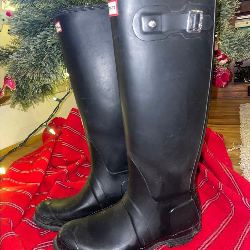 Black Hunter rain boots